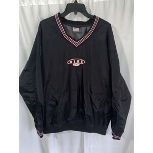 Vintage Nike Pullover Windbreaker Jacket Center Swoosh 90s Y2K Mens Size XXL